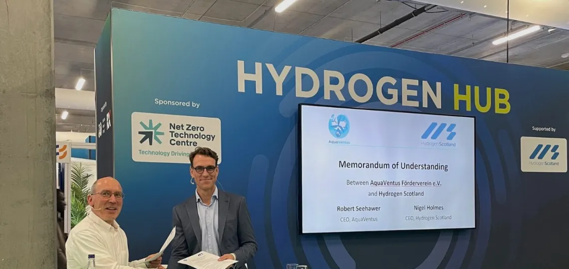 AquaVentus and Hydrogen Scotland partner on North Sea hydrogen production corridor