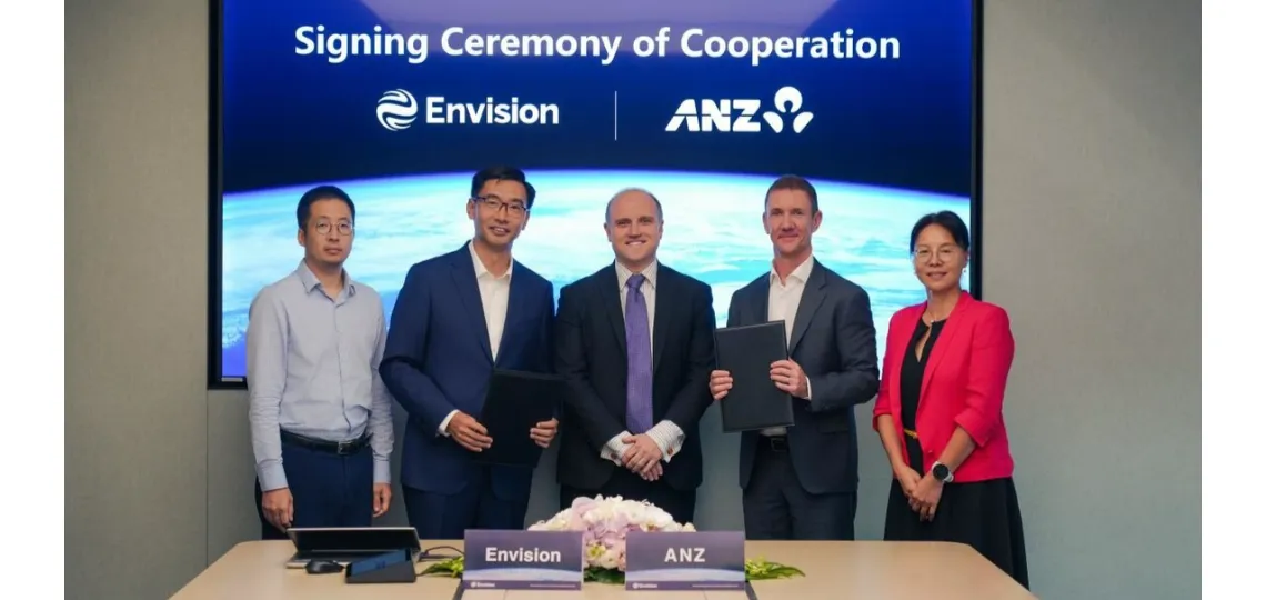 Envision Energy noue un partenariat stratégique avec ANZ pour soutenir son expansion en Australie