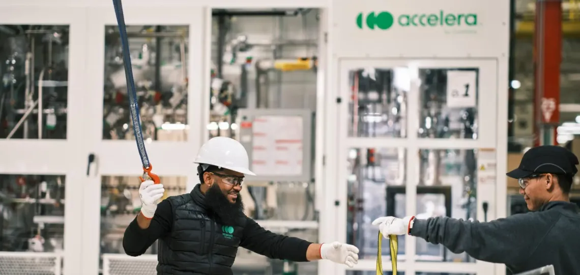 Accelera installe un électrolyseur de 5MW en Bavière avec Tyczka Hydrogen