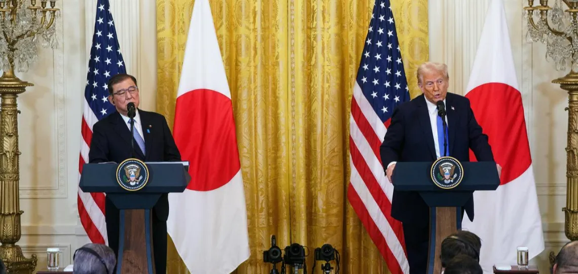 Washington lowers import duties and opens the door to $550 billion Japanese investments