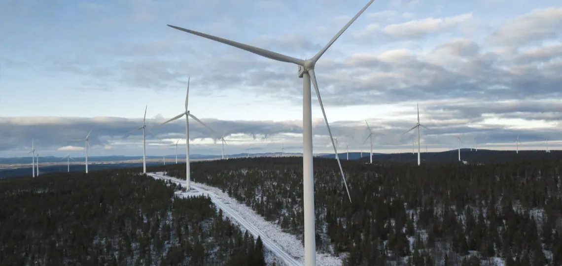 Vattenfall dépose une demande pour un parc éolien terrestre de 2,9GW en Suède