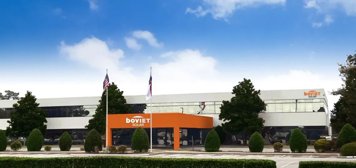 Boviet Solar investit $400mn dans deux usines solaires en Caroline du Nord