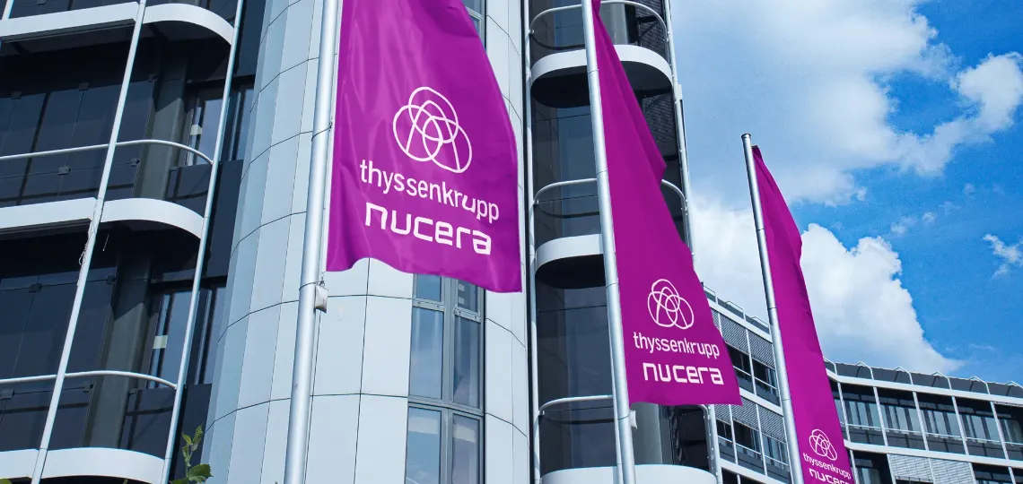thyssenkrupp nucera returns to profit despite sales decline in 2024/2025