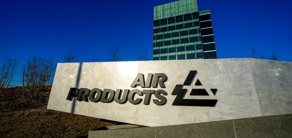 Air Products subit une perte nette de $394mn en 2025 et ajuste son portefeuille de projets énergétiques