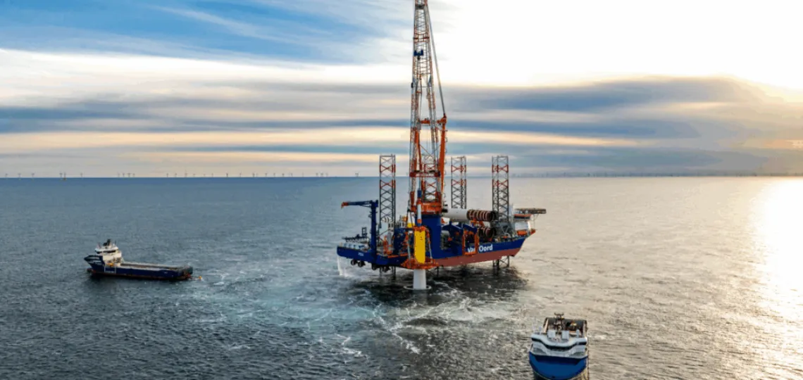 RWE achève les fondations du parc Nordseecluster A en amont des opérations de maintenance