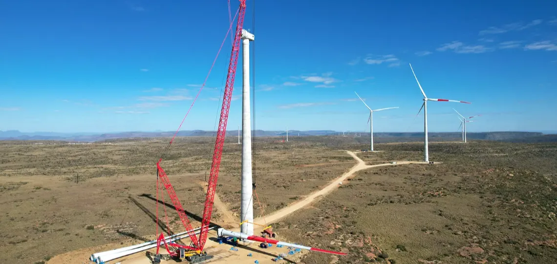 EDF commissions 140MW San Kraal wind farm in South Africa