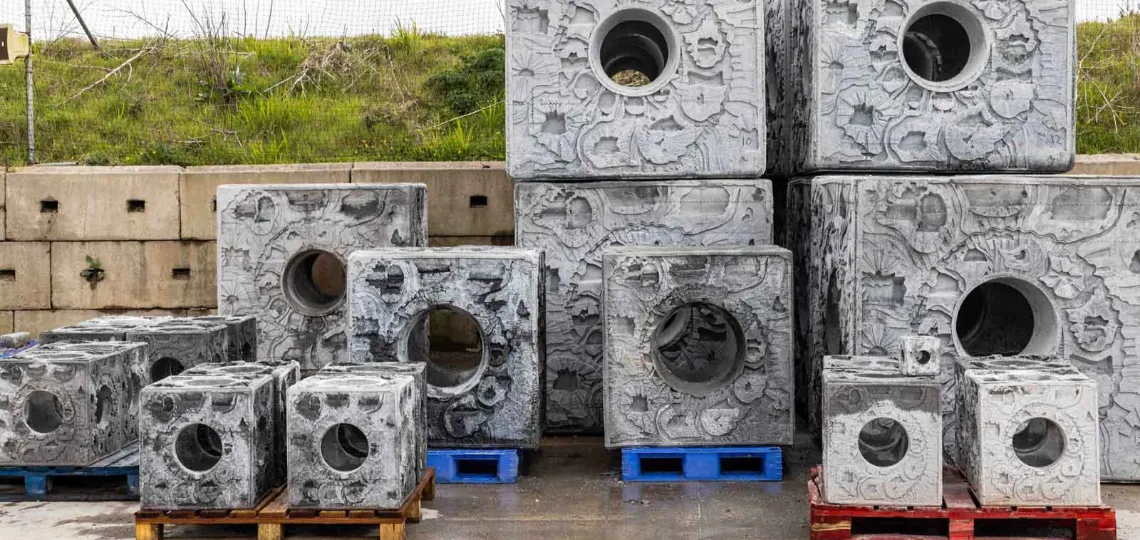 RWE and TotalEnergies deploy 66 Reef cubes® for OranjeWind wind farm