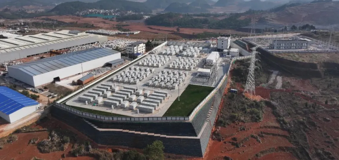 China launches first phase of 300 MW storage station