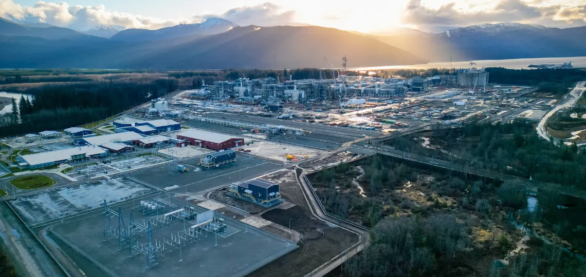 Fluor and JGC deliver second LNG Canada unit in Kitimat