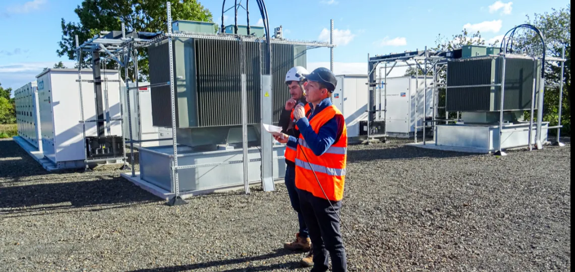 Neoen et RTE testent le grid forming sur une batterie de 92 MW en Bretagne