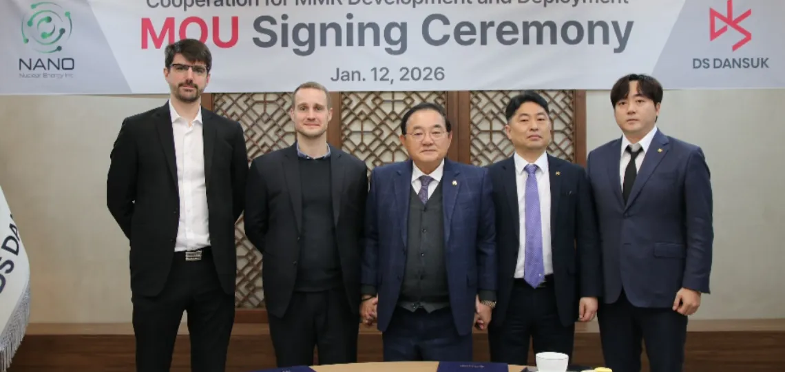NANO Nuclear Energy s’allie à DS Dansuk pour déployer des microréacteurs en Corée du Sud
