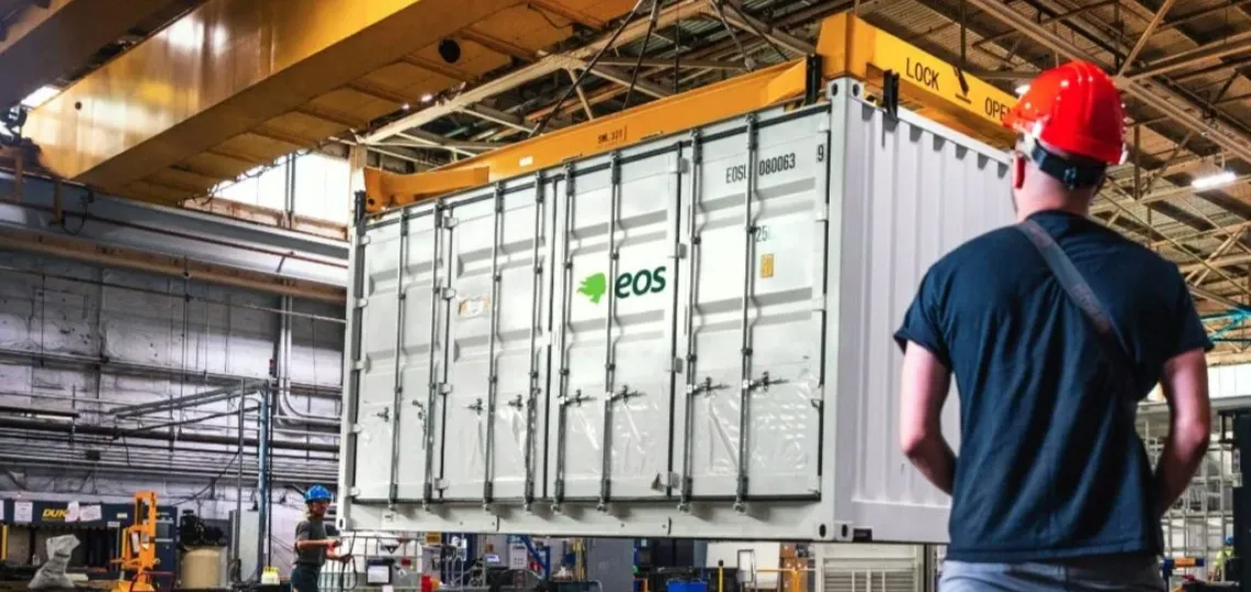 Eos Energy lance Indensity, une architecture de stockage zinc ciblant 1 GWh par acre