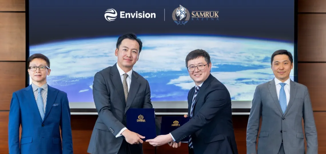 Envision Energy and Kazakh Sovereign Fund Partner to Localize Energy Storage