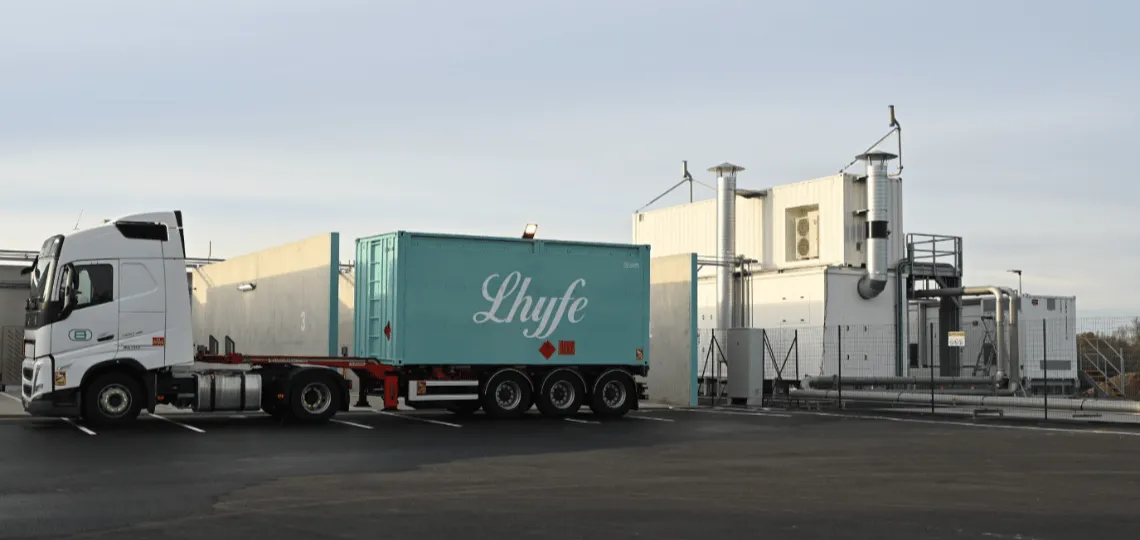 Lhyfe Supplies France’s First Highway Hydrogen Station Accessible to Heavy-Duty Vehicles