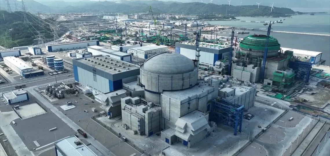 China inaugurates the second nuclear reactor at the Zhangzhou power plant