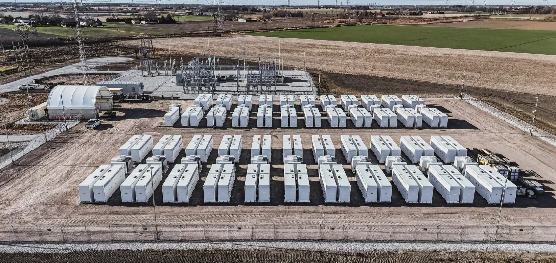 Boralex commissions Sanjgon, its first operational battery site in Canada